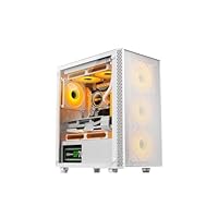 Amazon.co.jp: ゲーミングPCケース 強化ガラス製ミニタワー型PC